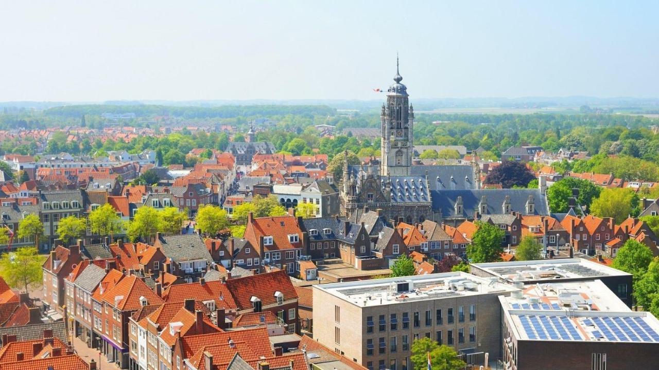 Huisje Aan Zee Villa Oostkapelle Bagian luar foto