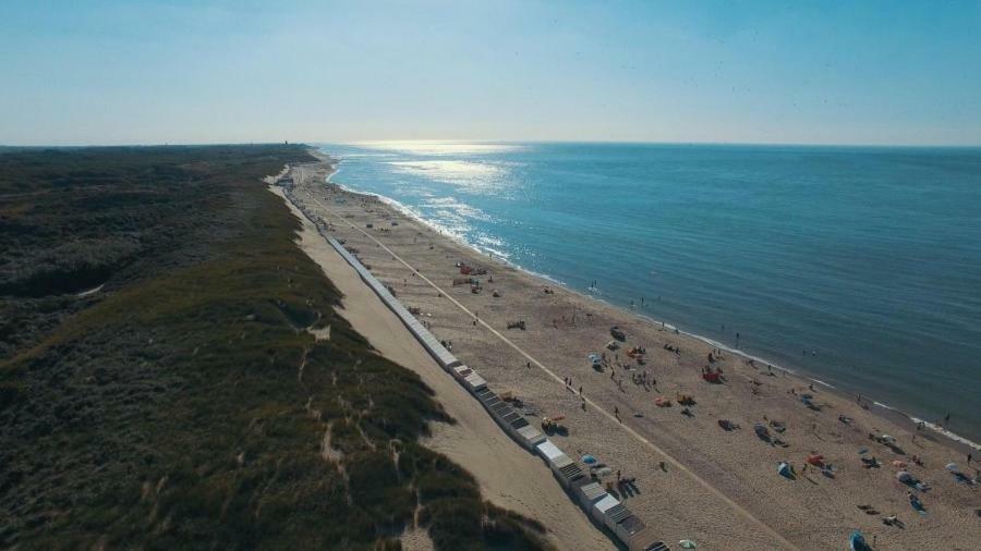 Huisje Aan Zee Villa Oostkapelle Bagian luar foto